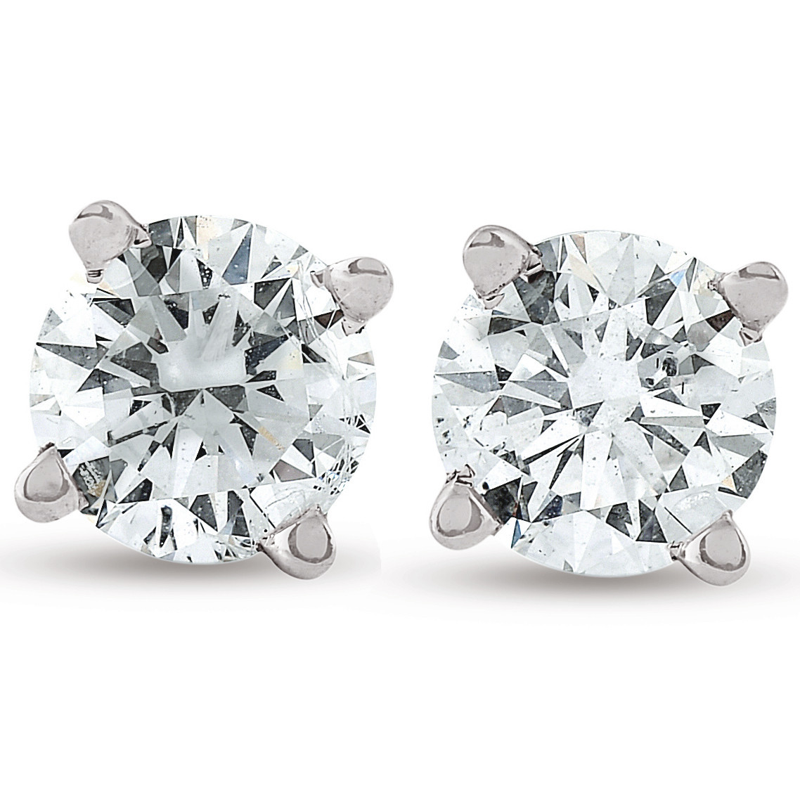 1/2Ct Diamond Screwback Studs Lab Grown Diamond Eco Friendly 1/2Ct Diamond Screwback Studs Lab Grown Diamond Eco Friendly