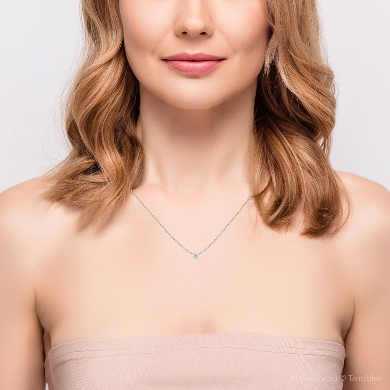 3/8 Ct Floating Diamond Solitaire Pendant in 14k White or Yellow Gold (I-J, I2-I3) 3/8 Ct Floating Diamond Solitaire Pendant in 14k White or Yellow Gold (I-J, I2-I3)