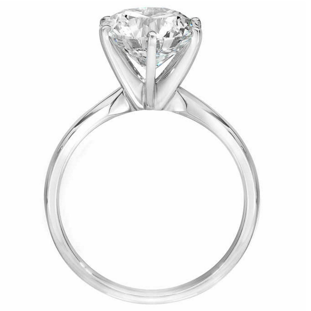 Certified 10.83Ct Natural Round Brilliant Cut Diamond Solitaire