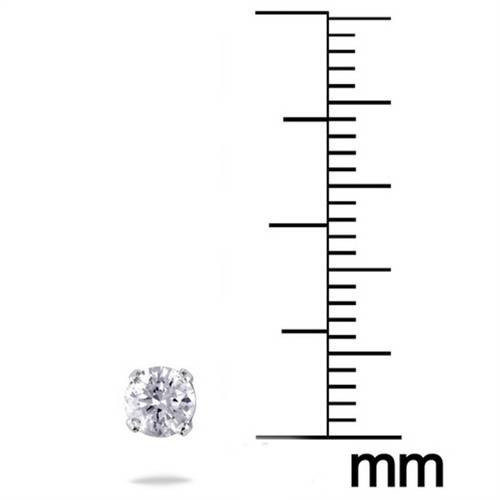 1/4 Ct TDW Genuine Diamond Studs Available in 14k White or Yellow Gold (I-J, I2-I3)