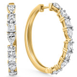 Multi-Stone Diamond Earrings