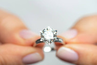 Solitaire vs Halo Engagement Ring