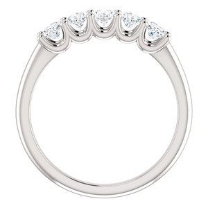 1 1/2Ct Oval Moissanite Marquise Wedding Ring in White, Yellow or Rose Gold (G-H, VS)