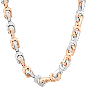 Men's 14k Gold (183gram) or Platinum (344gram) 8mm Link Chain Necklace 23"