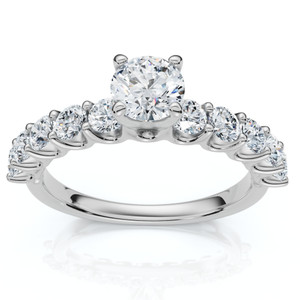 2Ct Diamond Engagement Ring 14k Gold Lab Grown (G-H, VS)