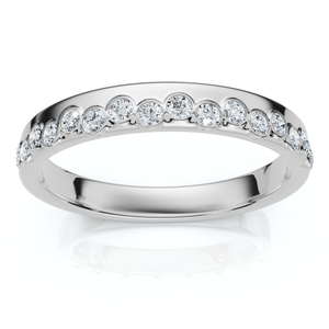 1/5Ct TW Diamond Rhythm Anniversary Band Lab Grown (E-F, VS)