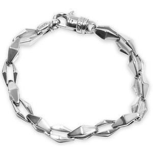 Men's 39 Gram Solid Silver Bracelet 8.5"