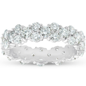 2 3/4 ct Diamond Eternity Ring Womens Wedding Anniversary Band (G-H, I1)