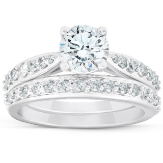 Monogram Infini Engagement Ring, White Gold and Diamond - Categories Q9M34A