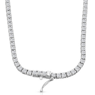 Starlette 7 Diamond Drops Necklace - Johnny Jewelry