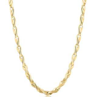 Men's 14k Gold (95gram) or Platinum (157gram) 5.5mm Link Byzantine