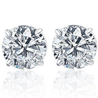 Louis Vuitton Pure Dreille Crew Diamond Stud Earrings 14k White Gold w –  The Jewelry Gallery of Oyster Bay