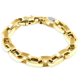 Magnetic Bracelets Powerful Mens Gold Bracelet – CIVIBUY