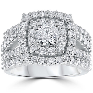 Monogram Infini Engagement Ring, White Gold and Diamond - Categories Q9M34J