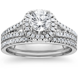 Monogram Infini Engagement Ring, White Gold and Diamond - Categories Q9M34H