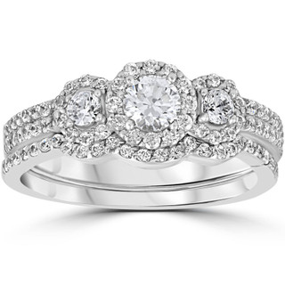 Monogram Infini Engagement Ring, White Gold and Diamond - Categories Q9M34J