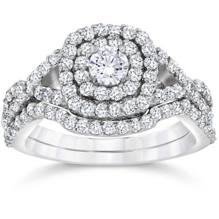 Monogram Infini Engagement Ring, White Gold and Diamond - Categories Q9M34C