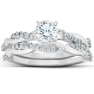 Monogram Infini Engagement Ring, White Gold and Diamond - Categories Q9M34Z