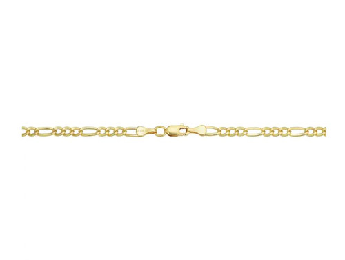 14k Yellow Gold-filled Solid Figaro 