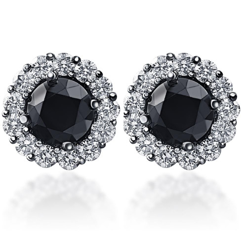 10mm diamond earrings