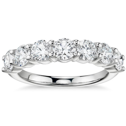 2 Ct TW 7-Stone Diamond Wedding Ring in White or Yellow Gold (G-H, I1) 2 Ct TW 7-Stone Diamond Wedding Ring in White or Yellow Gold (G-H, I1)