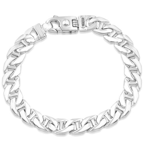 Men's Solid 14k Gold (43gram) or Platinum (69gram) 10mm Cuban Link Bracelet 8.5"