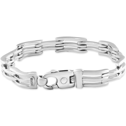Men's Link 14k Gold (67gram) or Platinum (108gram) 10.5mm Bracelet 9" Men's Link 14k Gold (67gram) or Platinum (108gram) 10.5mm Bracelet 9"