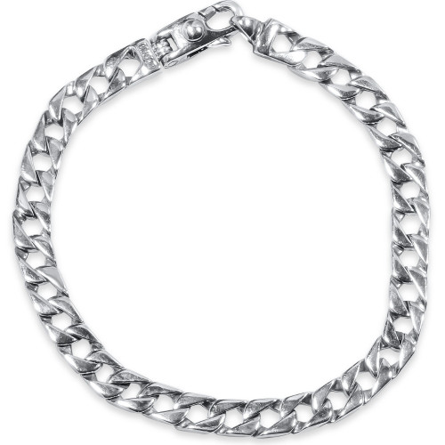 Men's Curb Link 14k Gold (17gram) or Platinum (27gram) 6.5mm Bracelet 8.25" Men's Curb Link 14k Gold (17gram) or Platinum (27gram) 6.5mm Bracelet 8.25"