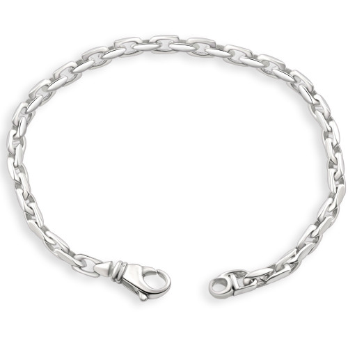 Men's Designed 14K Gold (115gram) or Platinum (186gram) 14.5mm Bracelet 8.75