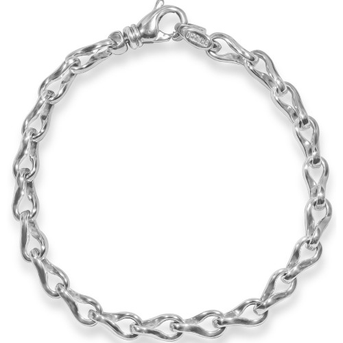 Men's 14k Gold (17gram) or Platinum (28gram) 6mm Link Bracelet 8.5" Men's 14k Gold (17gram) or Platinum (28gram) 6mm Link Bracelet 8.5"