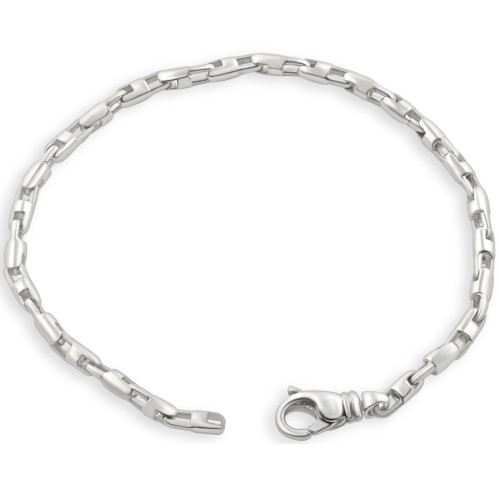 Men's 14k Gold (16gram) or Platinum (30gram) 3.5mm Link Bracelet 8.5" Men's 14k Gold (16gram) or Platinum (30gram) 3.5mm Link Bracelet 8.5"