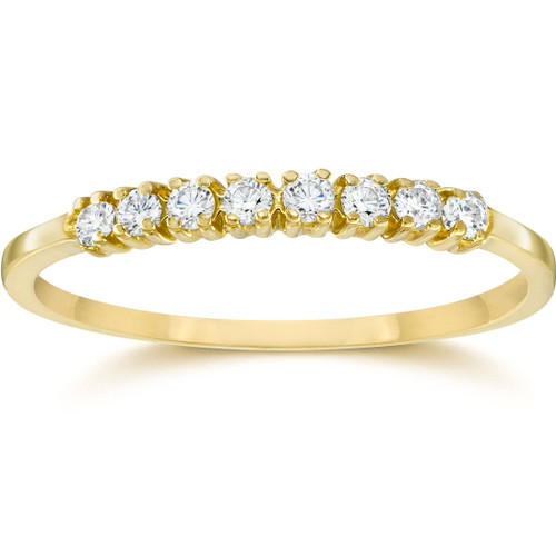 Diamond Ring 10K Yellow Gold (H-I, I2-I3)