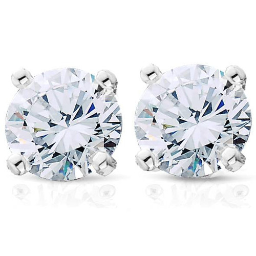 7/8ct Diamond Studs 14K White Gold (G-H, SI) 7/8ct Diamond Studs 14K White Gold (G-H, SI)