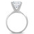 3 Ct Princess Cut Diamond Solitaire Engagement Ring 14k White Gold (I-J, I1)