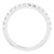 1/2Ct Lab Grown Diamond Stackable Anniversary Wedding Ring 14k White Gold (G-H, I1)