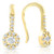1/4ct Diamond Earrings Yellow Gold (H-I, I2-I3)