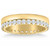 1Ct Diamond Eternity High Polished Women's Stackable Ring Wedding Band (G-H, SI)
