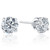 .20Ct Round Brilliant Cut Natural Diamond Stud Earrings Classic Set in 14K Gold (G-H, I2-I3)