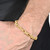 Men's Fisher 14k Gold (32gram) or Platinum (52gram) 7mm Link Bracelet 8.5"