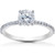 1 1/4 ct Lab Grown Diamond Sophia Engagement Ring 14k White Gold (F-G, VS)