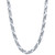 Men's 14k Gold (85gram) or Platinum (159gram) 8.5mm Diamond Chain Necklace 20" (H-I, SI)