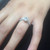 1 1/6ct Oval Diamond Engagement Ring 14K White Gold (H/I, I1)