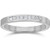 1/4ct Princess Cut Diamond Wedding White Gold 14K Ring (H-I, I2-I3)