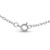 1/2 ctw Diamond Solitaire Necklace & Studs Earrings Set 14K White Gold (J-K, I2-I3)