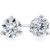 .40Ct Round Brilliant Cut Natural Quality SI1-SI2 Diamond Stud Earrings in 14K Gold Martini Setting (G-H, SI)
