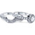 1ct Diamond Engagement Matching Wedding Ring Set 14K White Gold (G-H, I1)