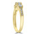 1 1/2 cttw Diamond 3-Stone Engagement Anniversary Ring 14k Yellow Gold (G/H, I1-I2)