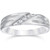 Mens Real Diamond 14k White Gold Wedding Ring Band New (G-H, I2-I3)