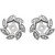 14Kt White 1/10 Ctw Diamond Earring Jackets (up to 4mm) (G-H, SI)