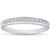 1/5ct Diamond Wedding 14K White Gold Anniversary Ring (G-H, I2-I3)